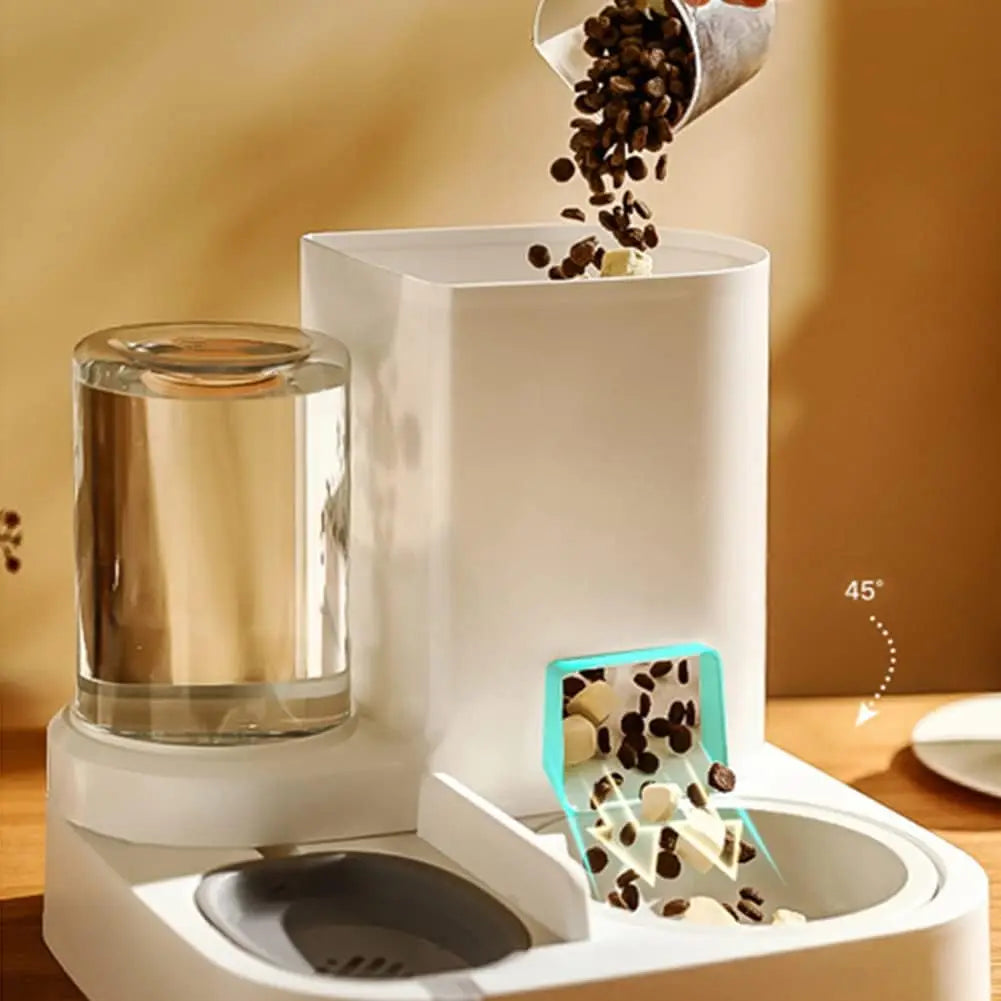 2-in-1 Automatischer Futter- und Wasserspender